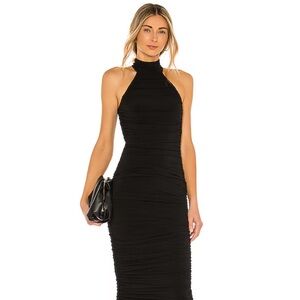 Rose Midi in Black by NOOKIE